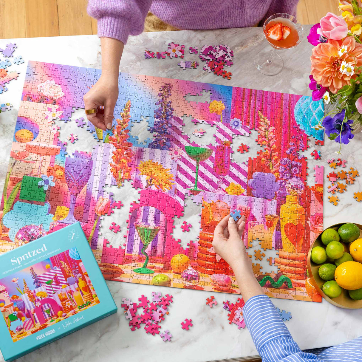 Piece House: Spritzed - 1000 Piece Puzzle