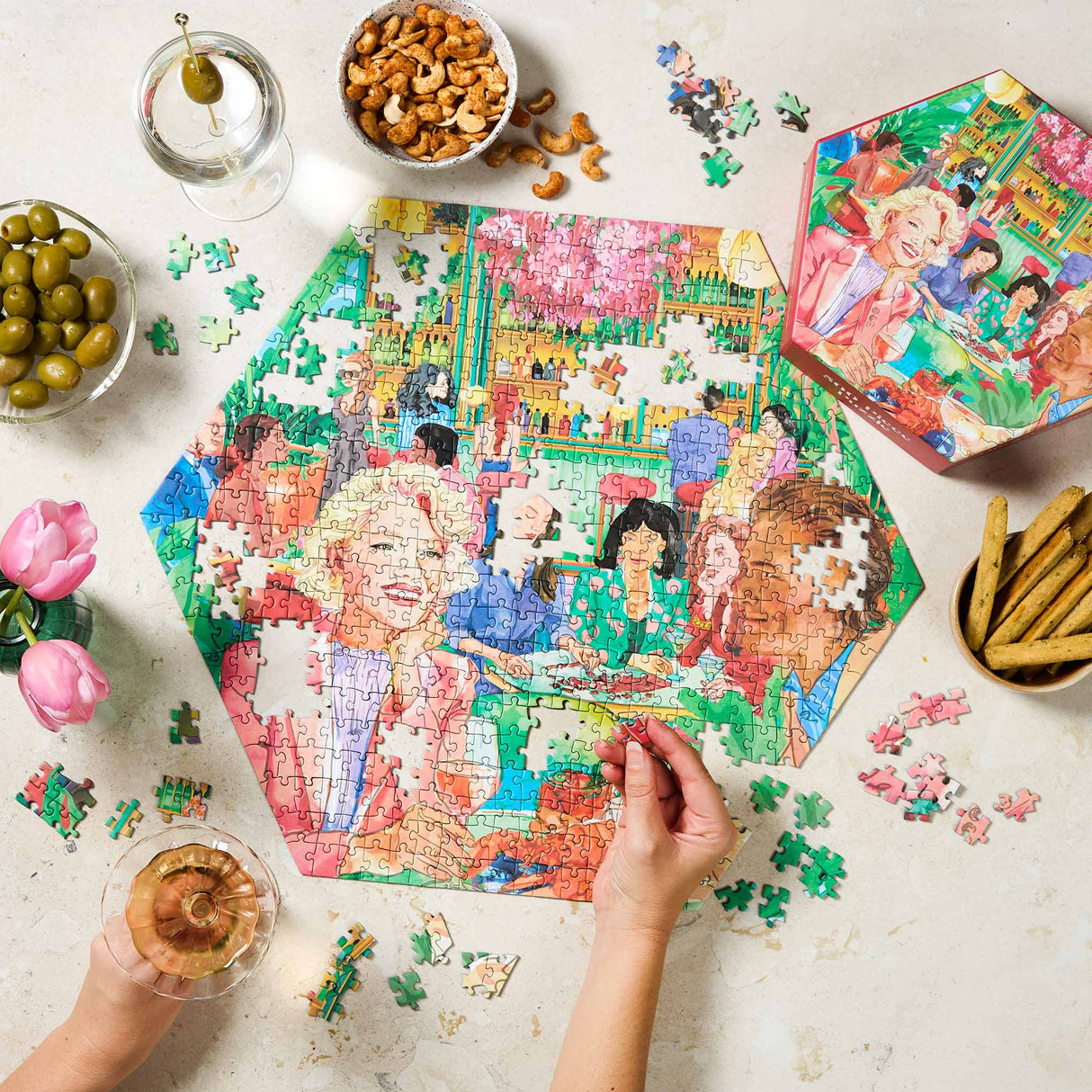 Piece House: Happy Hour - 500 Piece Puzzle