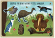 Pee Wee the Kiwi Wooden Puzzle and Play