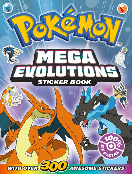 Pokémon Mega Evolutions Sticker Book