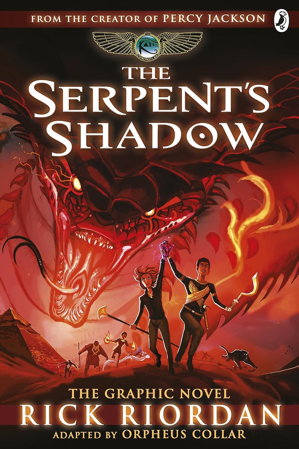 The Serpent's Shadow: The Graphic Novel (The Kane Chronicles Book 3)