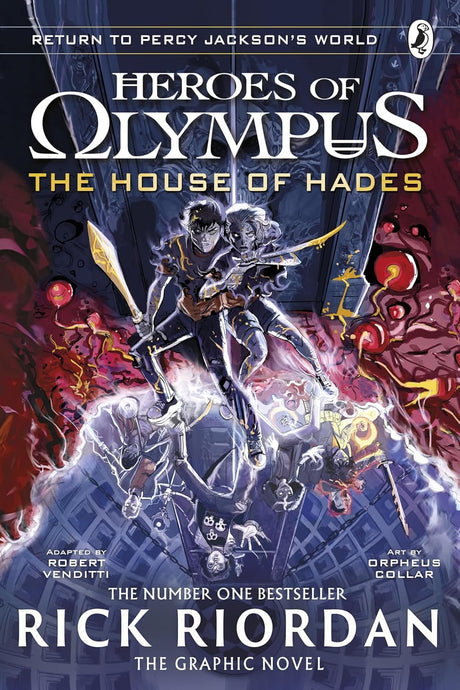 The House of Hades: The Graphic Novel (Heroes of Olympus Book 4)