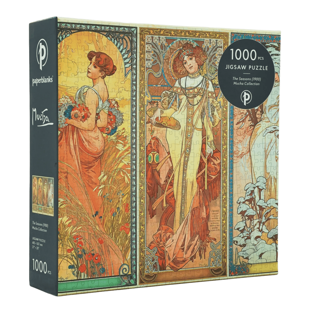 The Seasons (1900) (Mucha Collection) 1000 Piece Jigsaw Puzzle