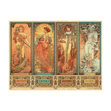 The Seasons (1900) (Mucha Collection) 1000 Piece Jigsaw Puzzle