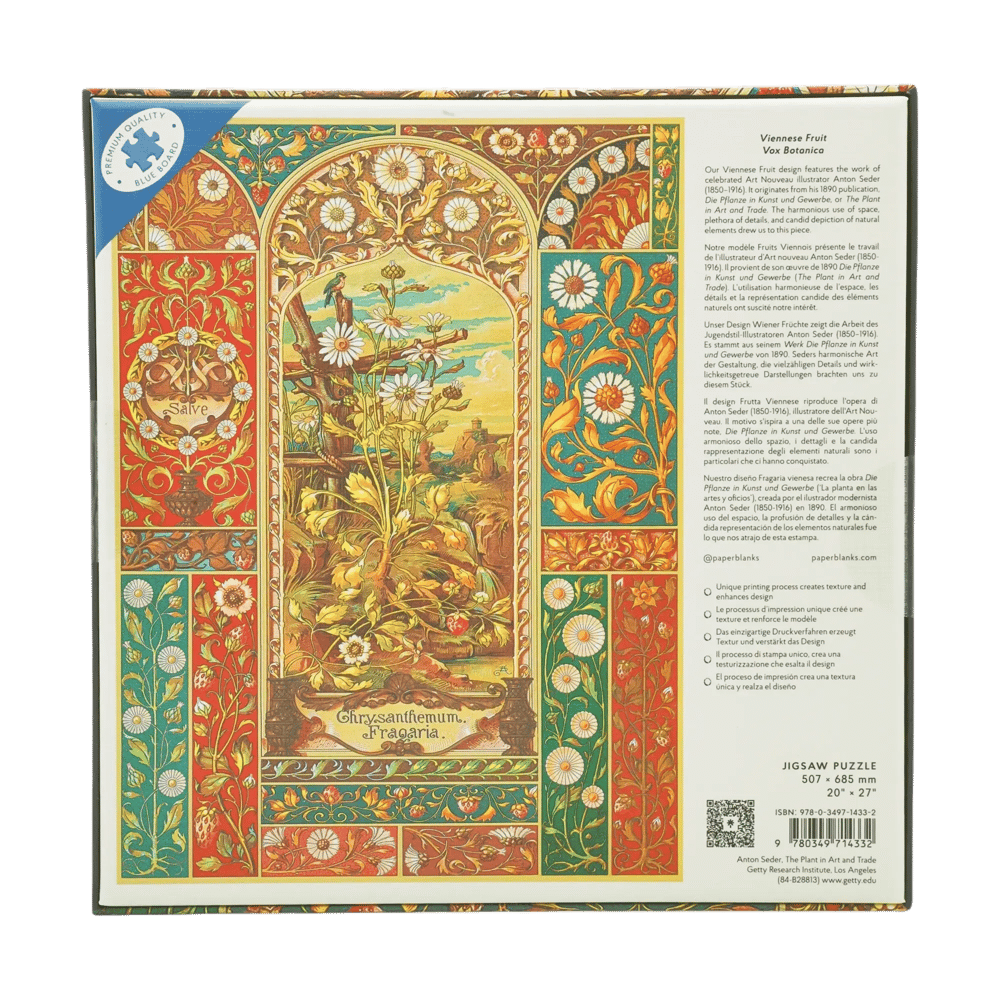 Viennese Fruit (Vox Botanica) 1000 Piece Jigsaw Puzzle