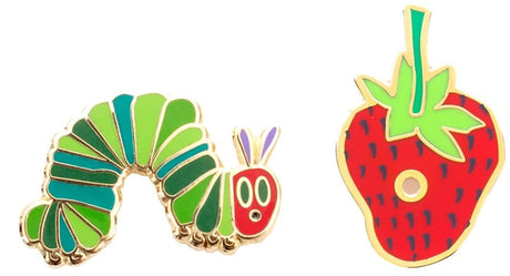 The Very Hungry Caterpillar Enamel Pin Set