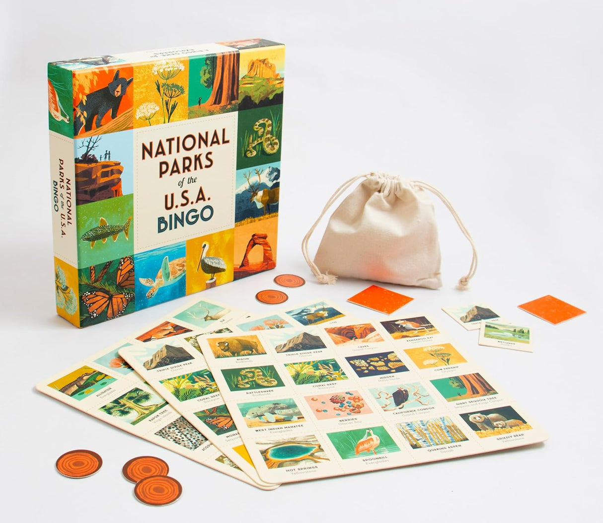 National Parks of the USA Bingo