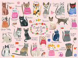 Mudpuppy Cool Cats Jigsaw Puzzle - 1000 Piece