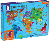 Mudpuppy Puzzle Dinosaur World Geography