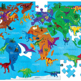 Mudpuppy Puzzle Dinosaur World Geography