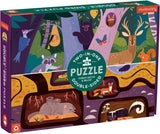 Mudpuppy Puzzle Two In One - Forest Above & Below (100pc)