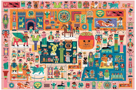 Mudpuppy Puzzle Art & Culture At the Museum