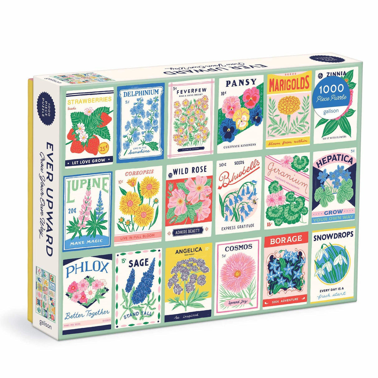 Galison Ever Upward Grow Your Own Way Puzzle - 1000 Piece