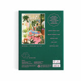 Galison Lighting 101: Houseplants Book Puzzle - 500 Piece