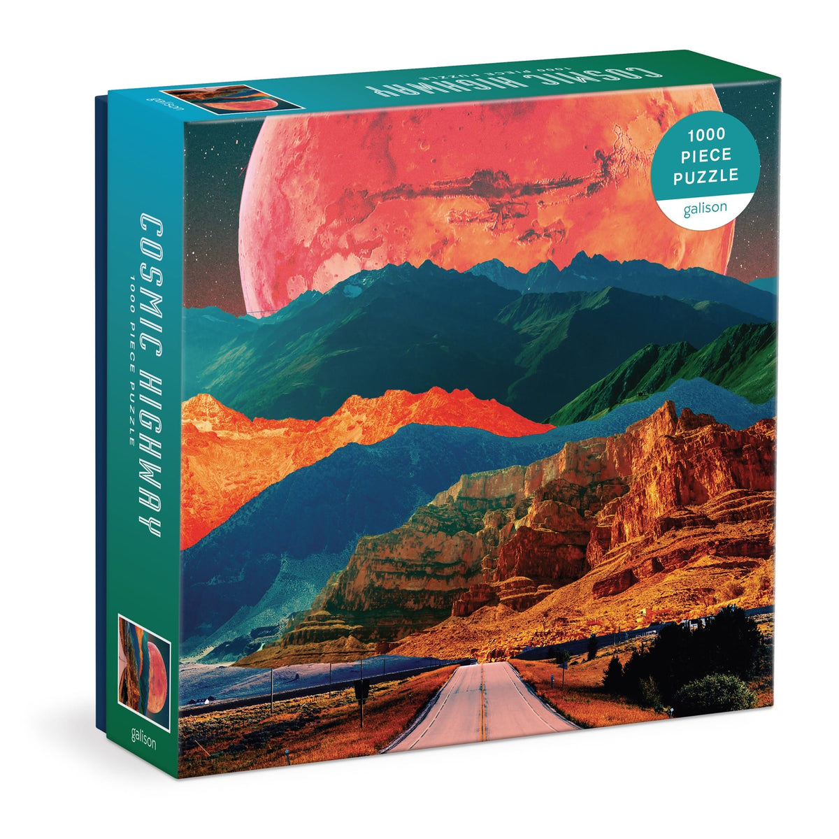 Galison Cosmic Highway Puzzle - 1000 Piece