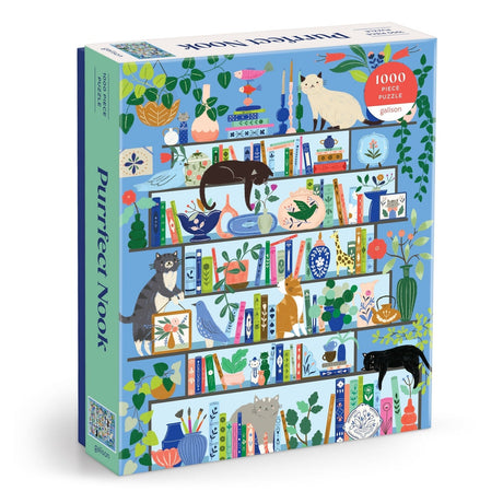 Galison Purrfect Nook Puzzle - 1000 Piece