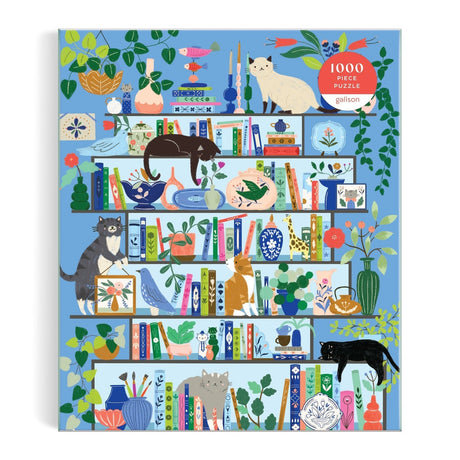 Galison Purrfect Nook Puzzle - 1000 Piece