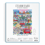 Galison Michael Storrings Cities Around the World Puzzle - 1000 Piece