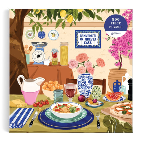 Galison Tuscan Afternoon Puzzle - 500 Piece