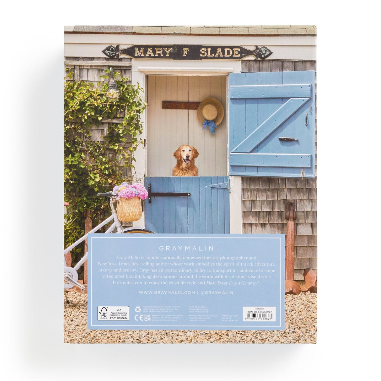 Galison Gray Malin Nantucket Book Puzzle - 1000 Piece