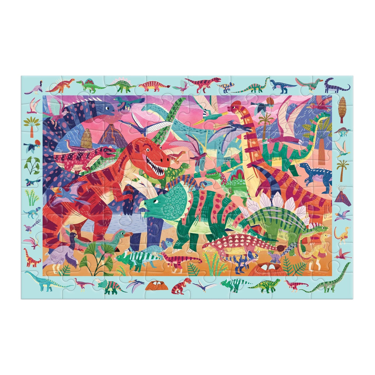 MudPuppy: Mighty Dinosaur - 64 Piece Search & Find Puzzle