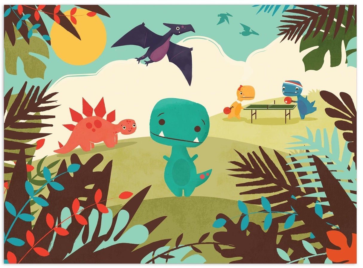 MudPuppy: Tiny T. Rex 48 pc Puzzle