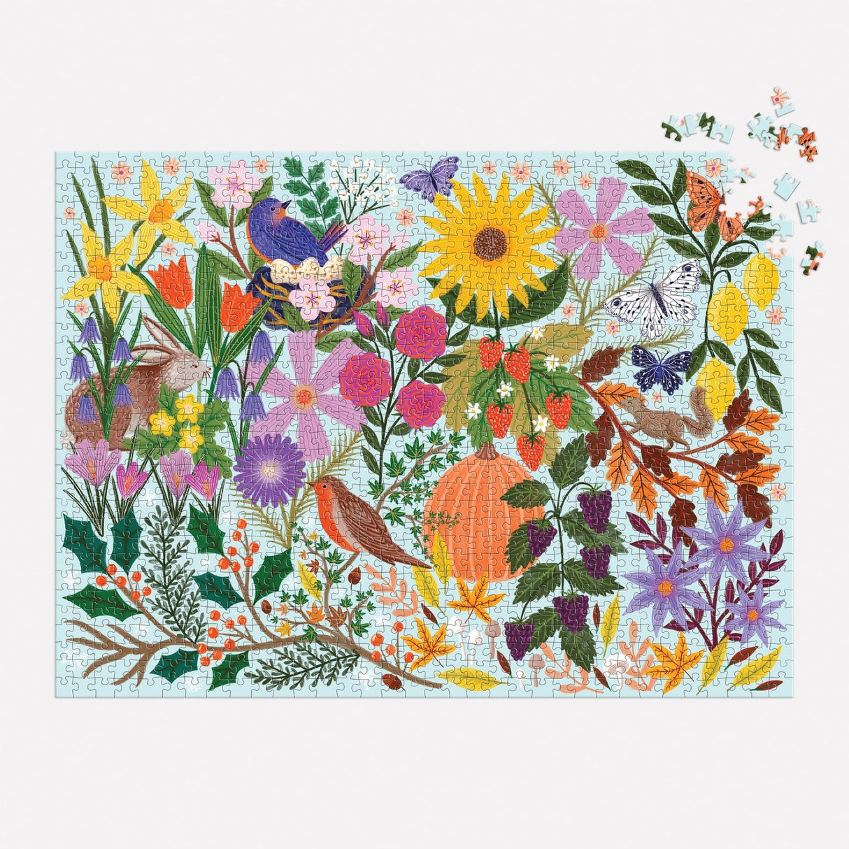 Galison Seasons in Bloom Puzzle - 1000 Piece