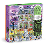 Galison House, Glow in the Dark Puzzle - 500 Piece