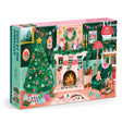 Galison Cozy by the Fireplace Puzzle - 1000 Piece