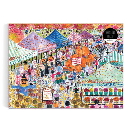 Galison Michael Storrings Harvest Market Puzzle - 1000 Piece