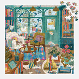 Galison Bookshop Afternoon Foil Puzzle - 500 Piece