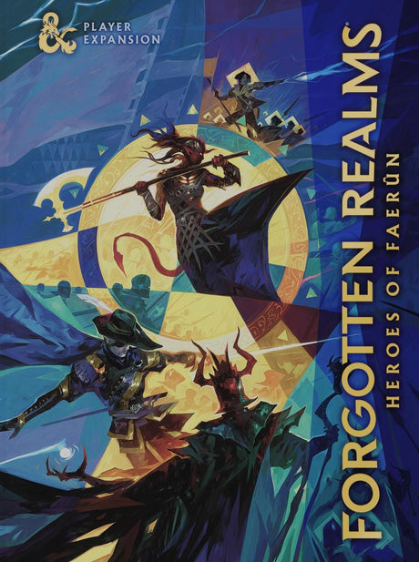 Dungeons & Dragons Forgotten Realms Heroes of Faerun Player Expansion Hardcover - Alternative Cover