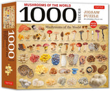 Mushrooms of the World - 1000 Piece Jigsaw Puzzle