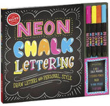 Neon Chalk Lettering