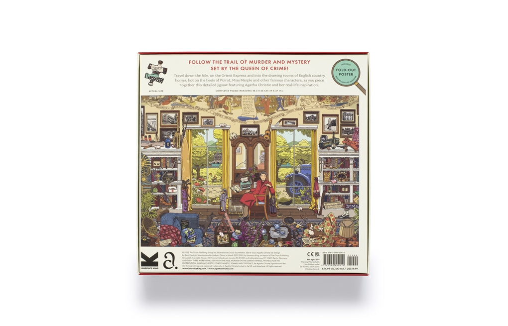 The World of Agatha Christie: 1000-piece Jigsaw