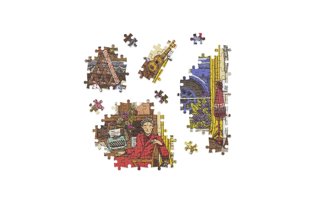 The World of Agatha Christie: 1000-piece Jigsaw
