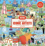 The Story of Iconic Artists 500 pieces