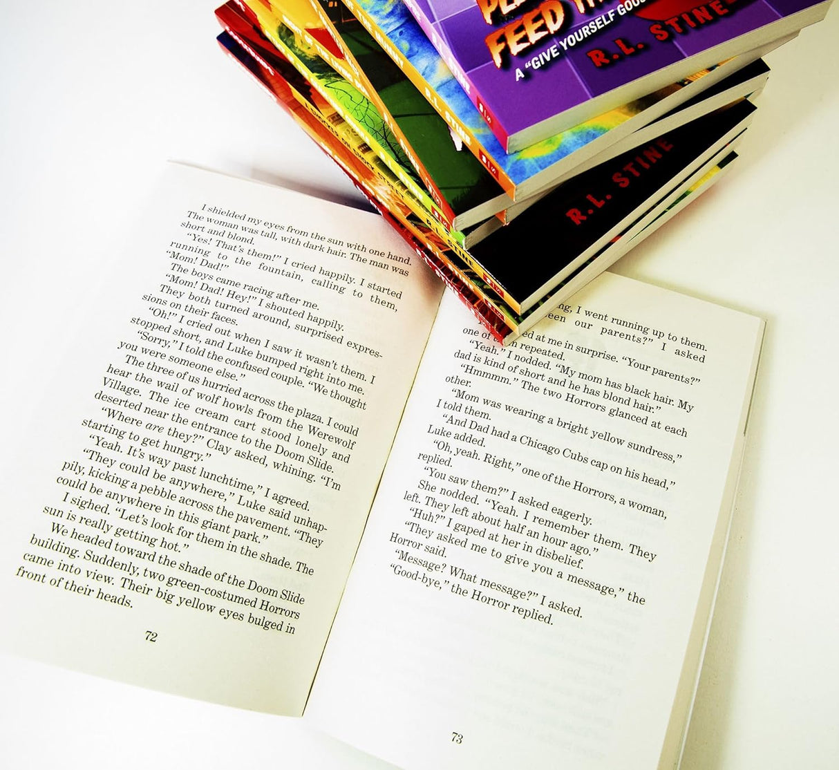 GOOSEBUMPS 10 BOOKS