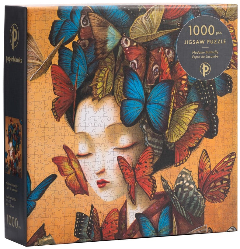 Madame Butterfly (Esprit de Lacombe) 1000 Piece Jigsaw Puzzle