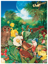 Moon Garden (Nature Montages) 1000 Piece Jigsaw Puzzle