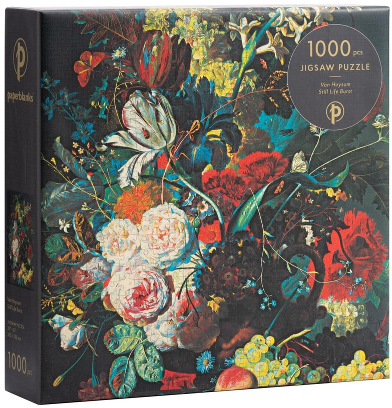 Van Huysum (Still Life Burst) 1000 Piece Jigsaw Puzzle