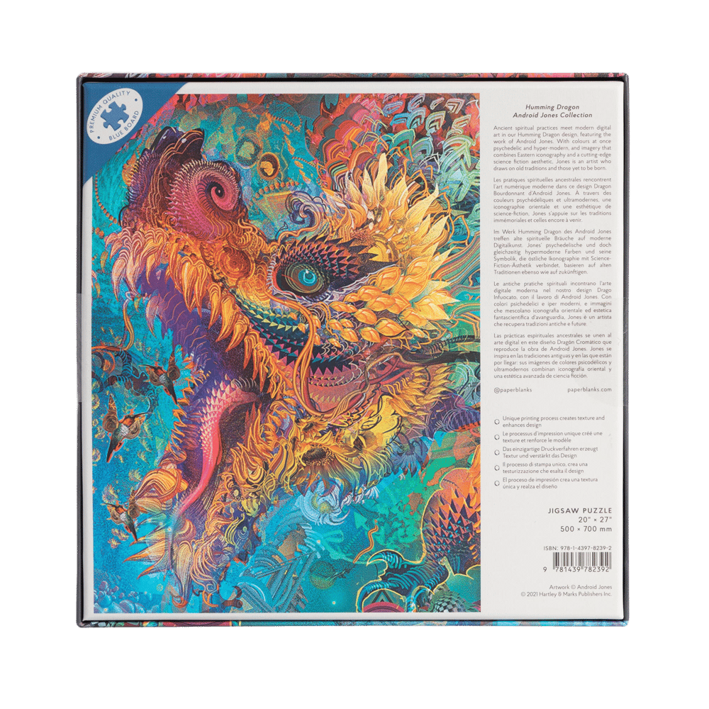 Humming Dragon (Android Jones Collection) 1000 Piece Jigsaw Puzzle
