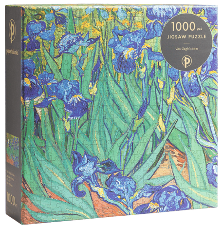 Van Gogh’s Irises 1000 Piece Jigsaw Puzzle