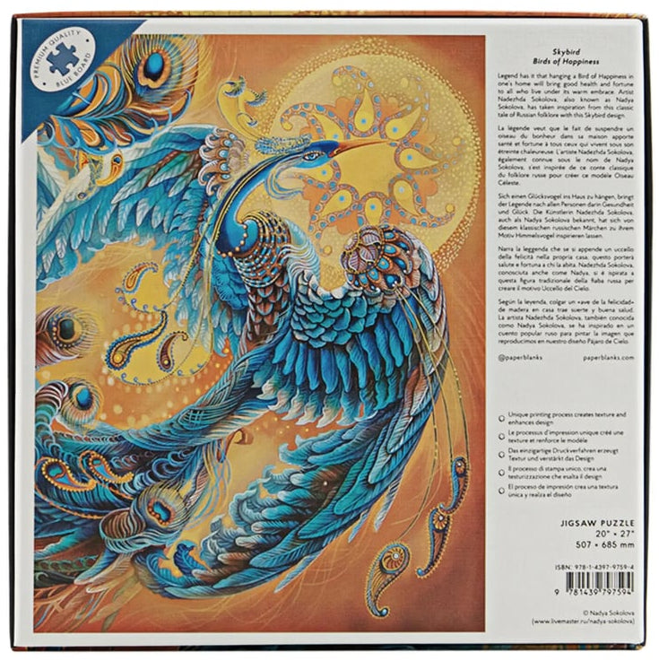 Skybird (Birds of Happiness) 1000 Piece Jigsaw Puzzle