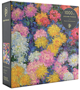 Monet’s Chrysanthemums 1000 Piece Jigsaw Puzzle