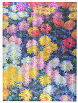 Monet’s Chrysanthemums 1000 Piece Jigsaw Puzzle