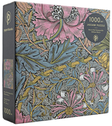 Morris Pink Honeysuckle (William Morris) 1000 Piece Jigsaw Puzzle