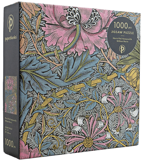 Morris Pink Honeysuckle (William Morris) 1000 Piece Jigsaw Puzzle