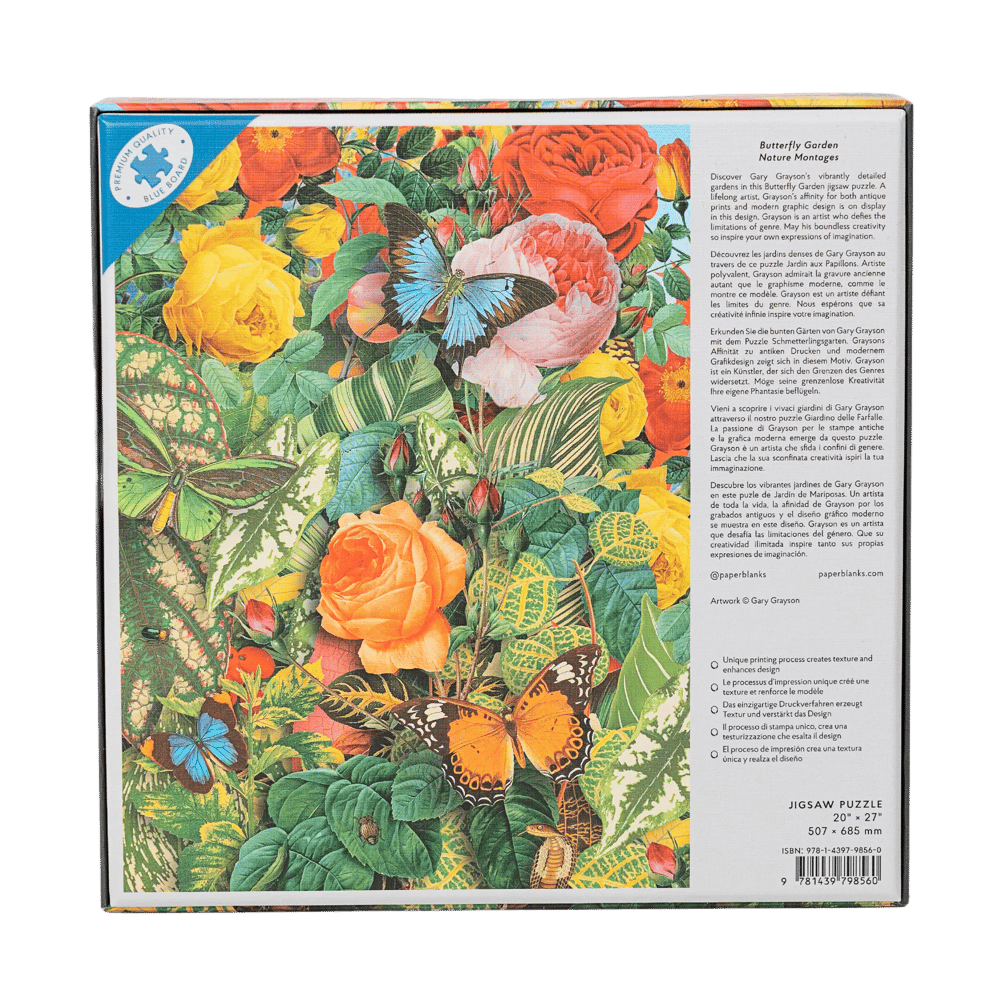 Butterfly Garden (Nature Montages) 1000 Piece Jigsaw Puzzle