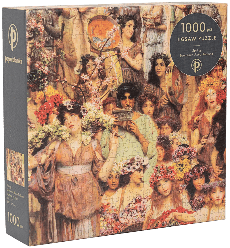 Spring (Lawrence Alma-Tadema) 1000 Piece Jigsaw Puzzle